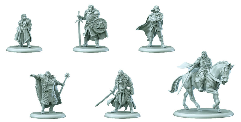 Song of Ice & Fire: Miniaturenspiel - Stark Heroes 3