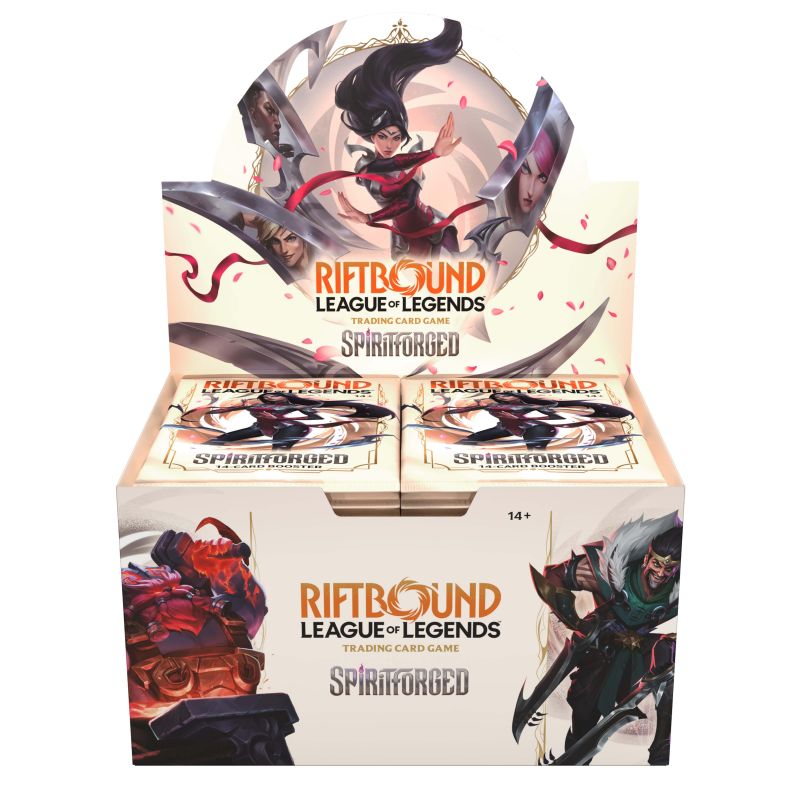 Riftbound TCG: Spiritforged Booster Display (Set 02) Person, Erwachsener, Weiblich, Frau, Batman