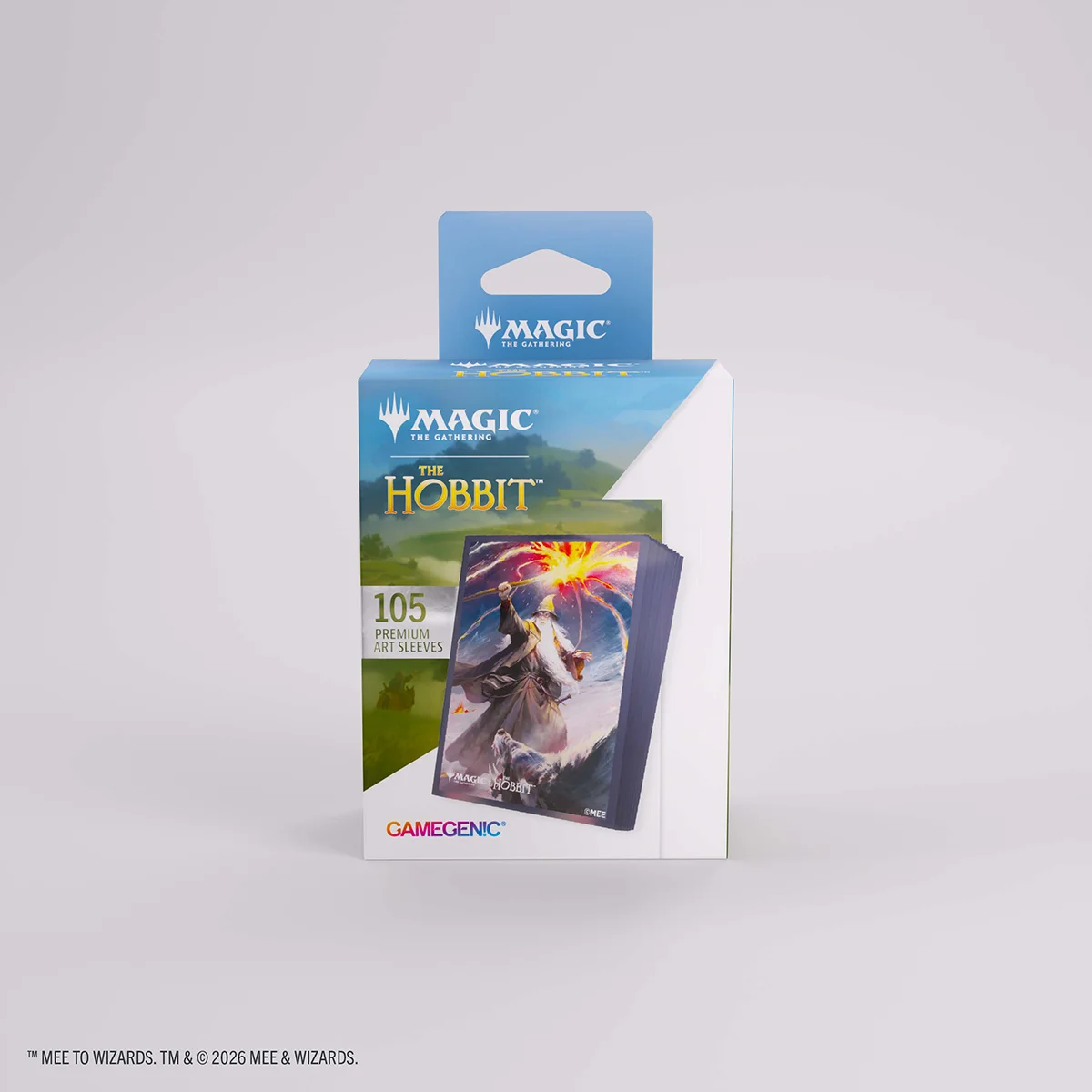 Gamegenic: Magic The Hobbit Premium Art Sleeves - Gandalf The Hobbit, Kartenhüllen, Magic the Gathering, Verpackung, Spielezubehör