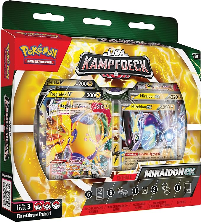 Pokémon CCG dt.: Liga Kampfdeck Miraidon ex Pokémon CCG dt.: Liga Kampfdeck Miraidon ex