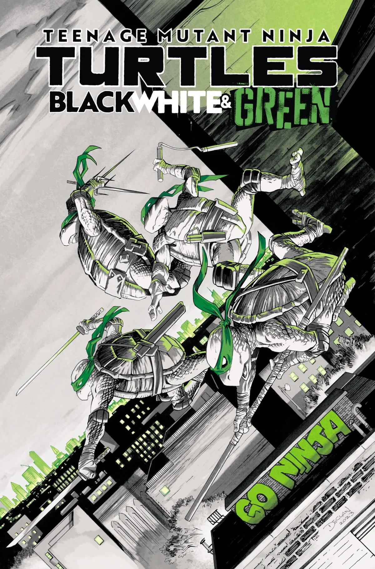 Teenage Mutant Ninja Turtles: Black, White & Green Tpb