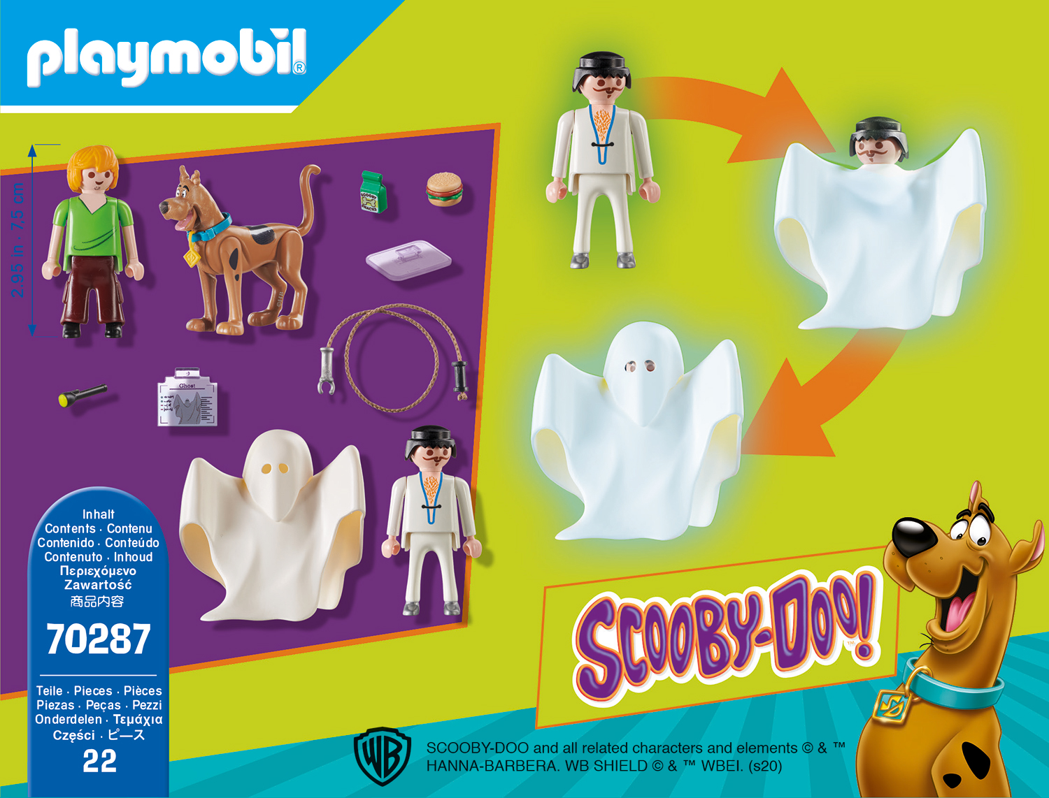 Playmobil: Scooby-Doo! - Scooby & Shaggy mit Geist Playmobil: Scooby-Doo! - Scooby & Shaggy mit Geist