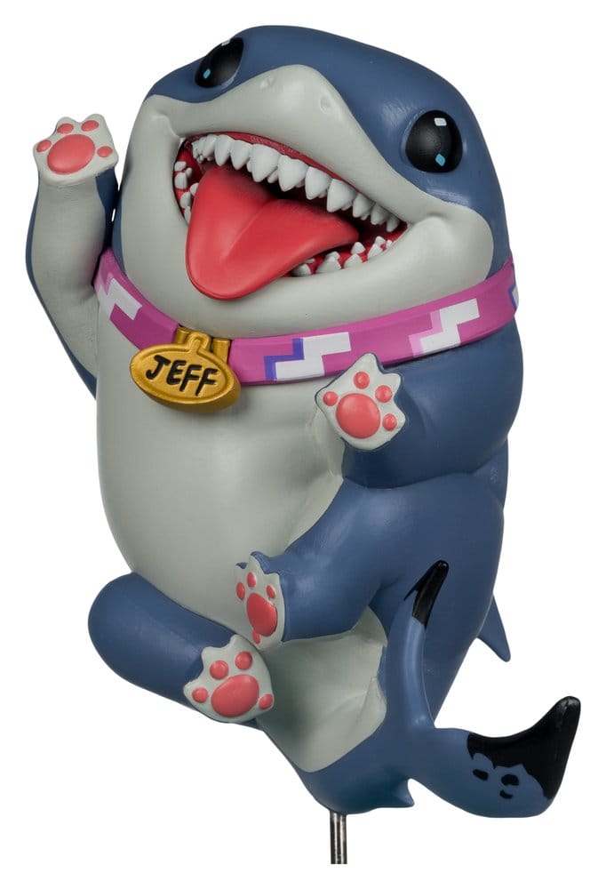 Marvel Rivals Collection: Statue Jeff the Land Shark 1/10 20cm Spielzeug, Hai-Figur, Hund?, Nette Figur