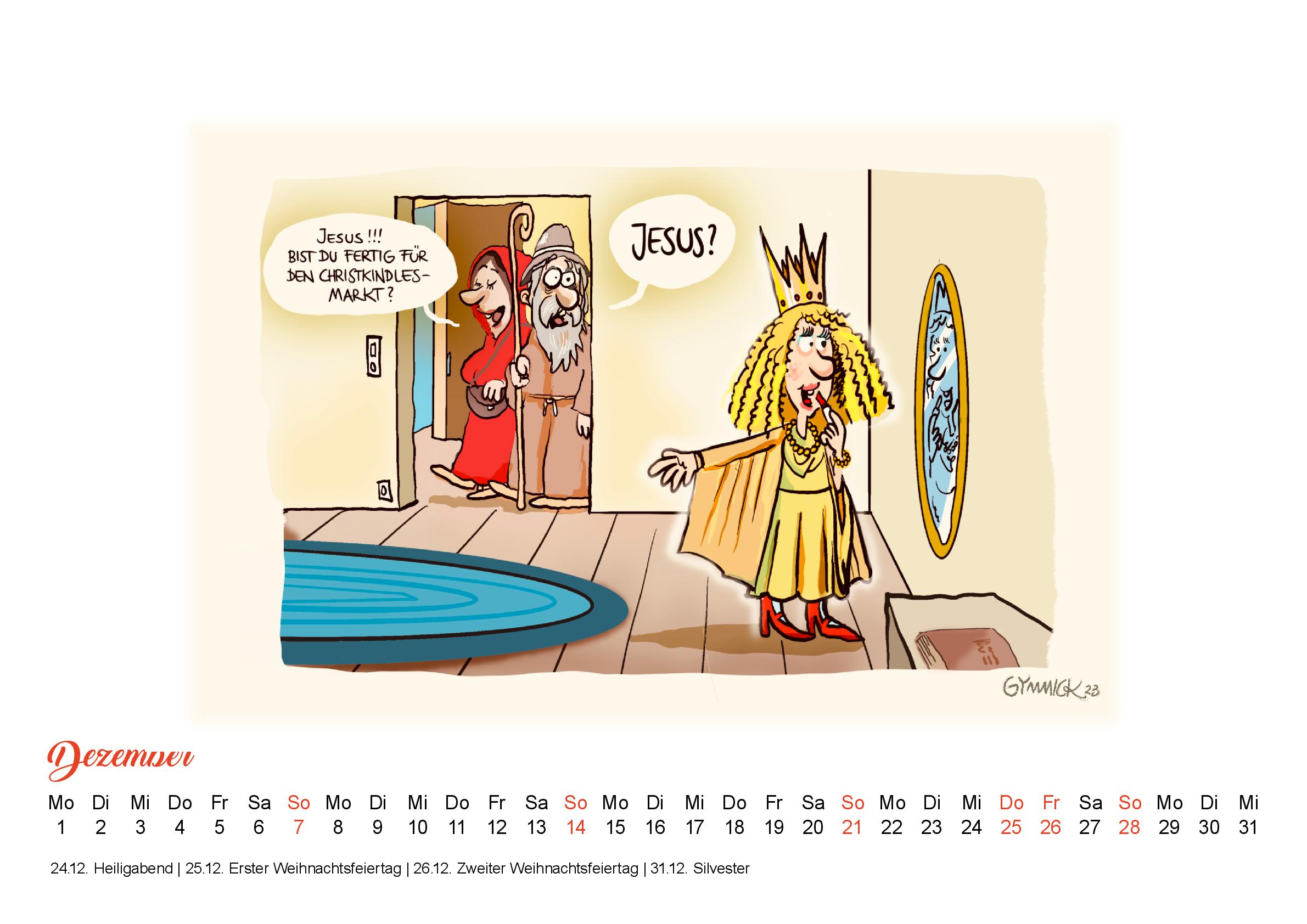 Gymmick: Kalender 2025: 13 Blatt Querformat Gymmick: Kalender 2025: 13 Blatt Querformat