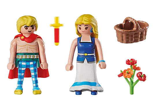 Playmobil: Asterix - Tragicomix und Falbala Playmobil: Asterix - Tragicomix und Falbala