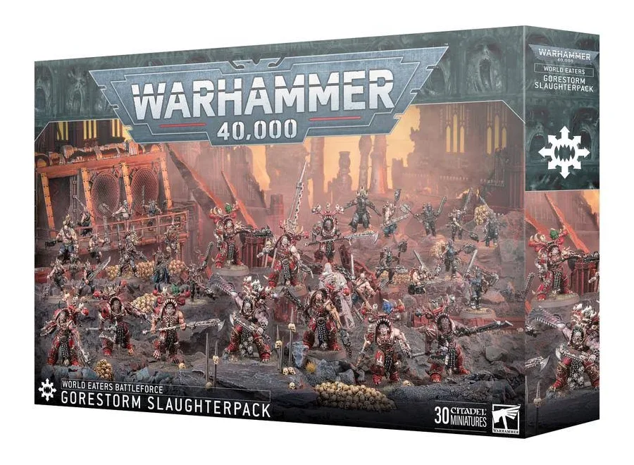 Warhammer 40k: World Eaters - Gorestorm Slaughterpack Battleforce