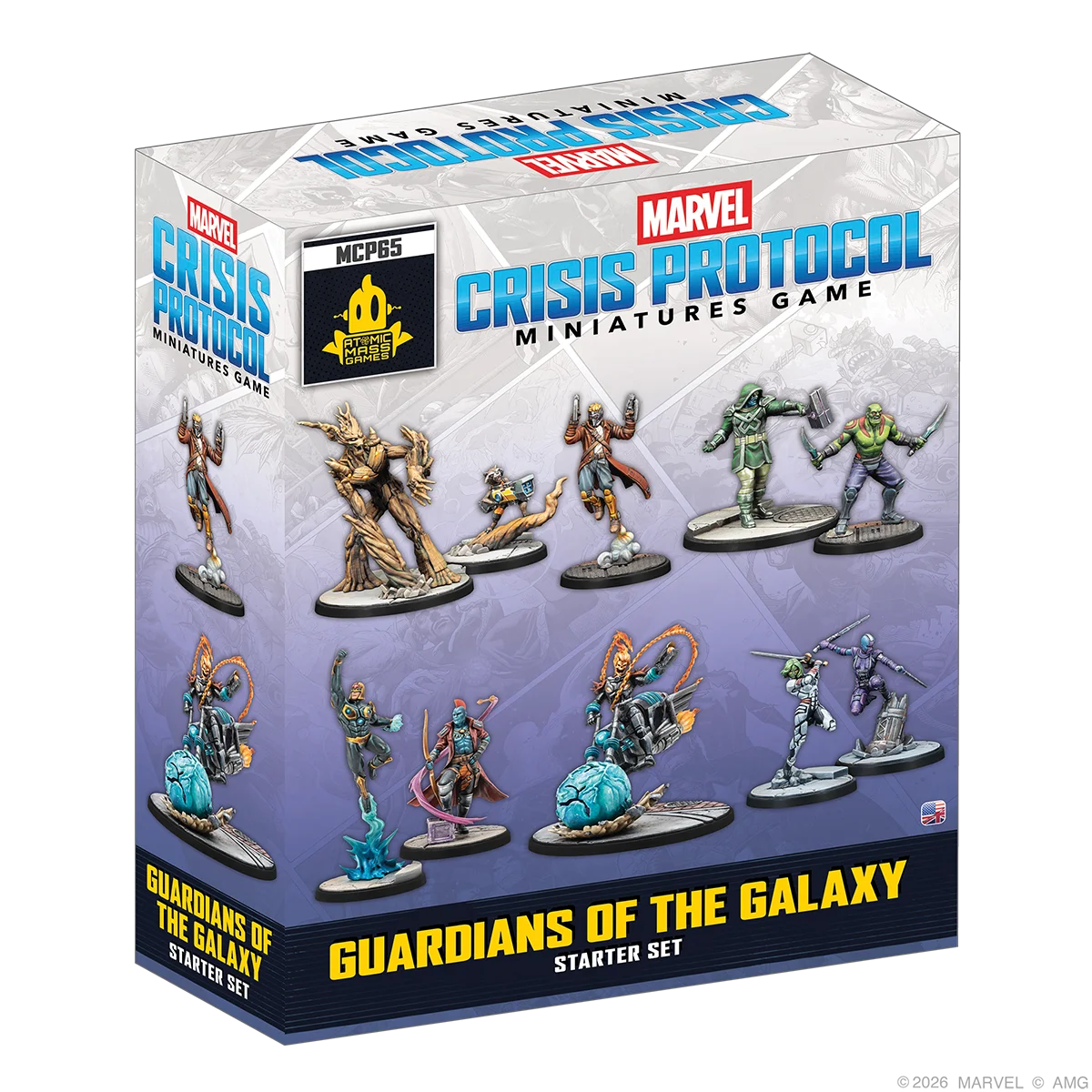 Miniprøi, Starter-set, Wächter des Galaxis, Marvel, Tafelspiel