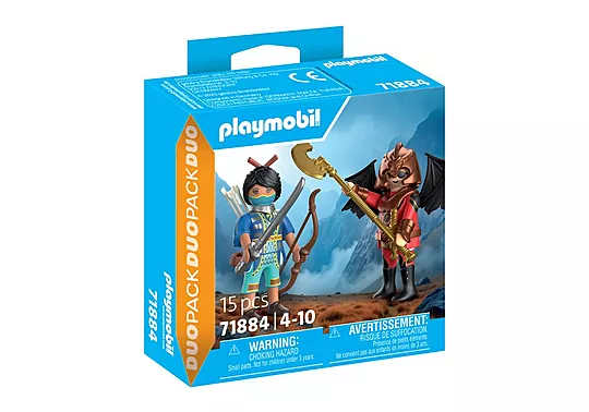 Playmobil: DuoPack - Novelmore vs. Burnham Duell Playmobil: DuoPack - Novelmore vs. Burnham Duell