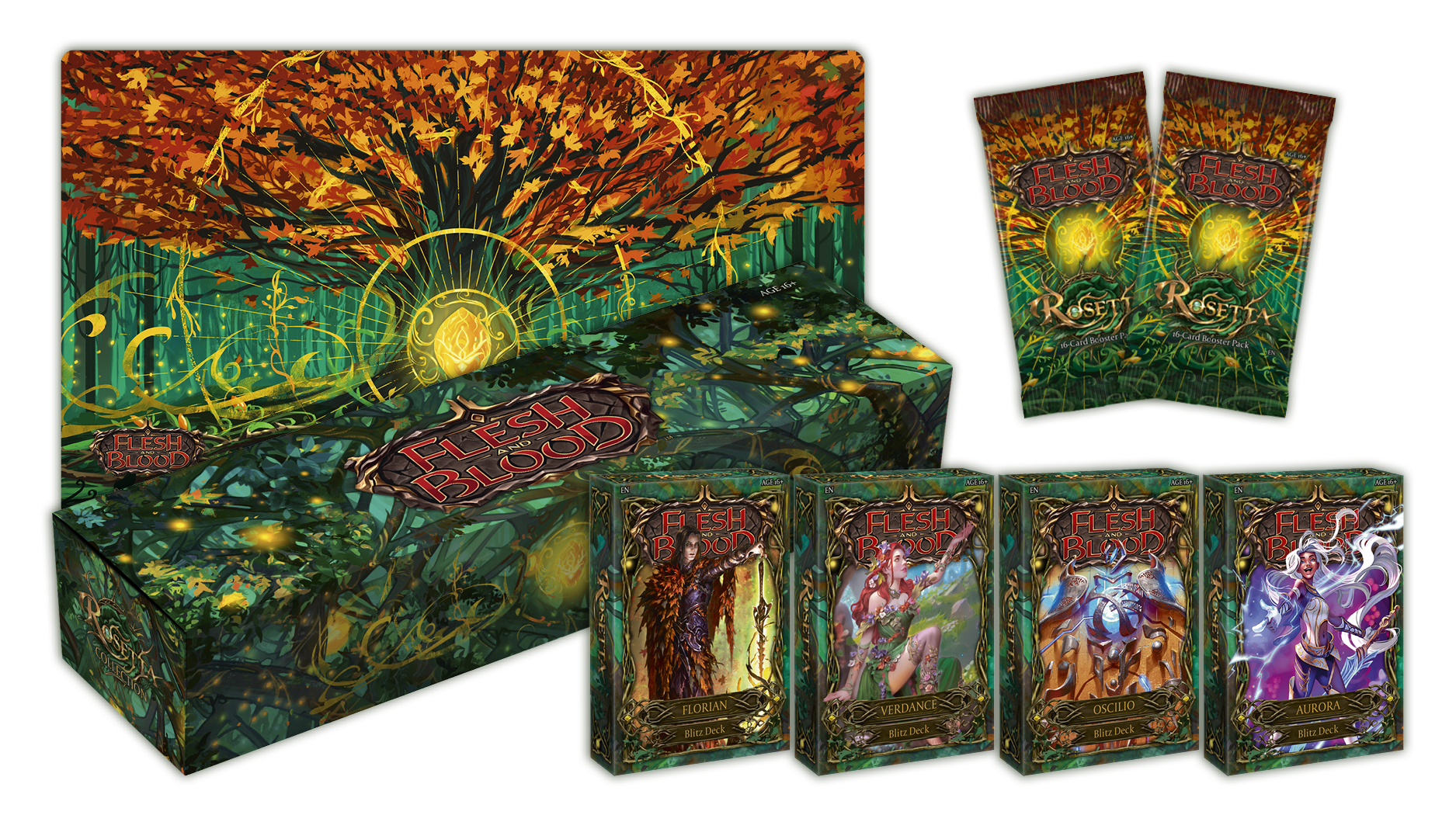 Flesh & Blood TCG: Rosetta Blitz Deck Collection Flesh & Blood TCG: Rosetta Blitz Deck Collection