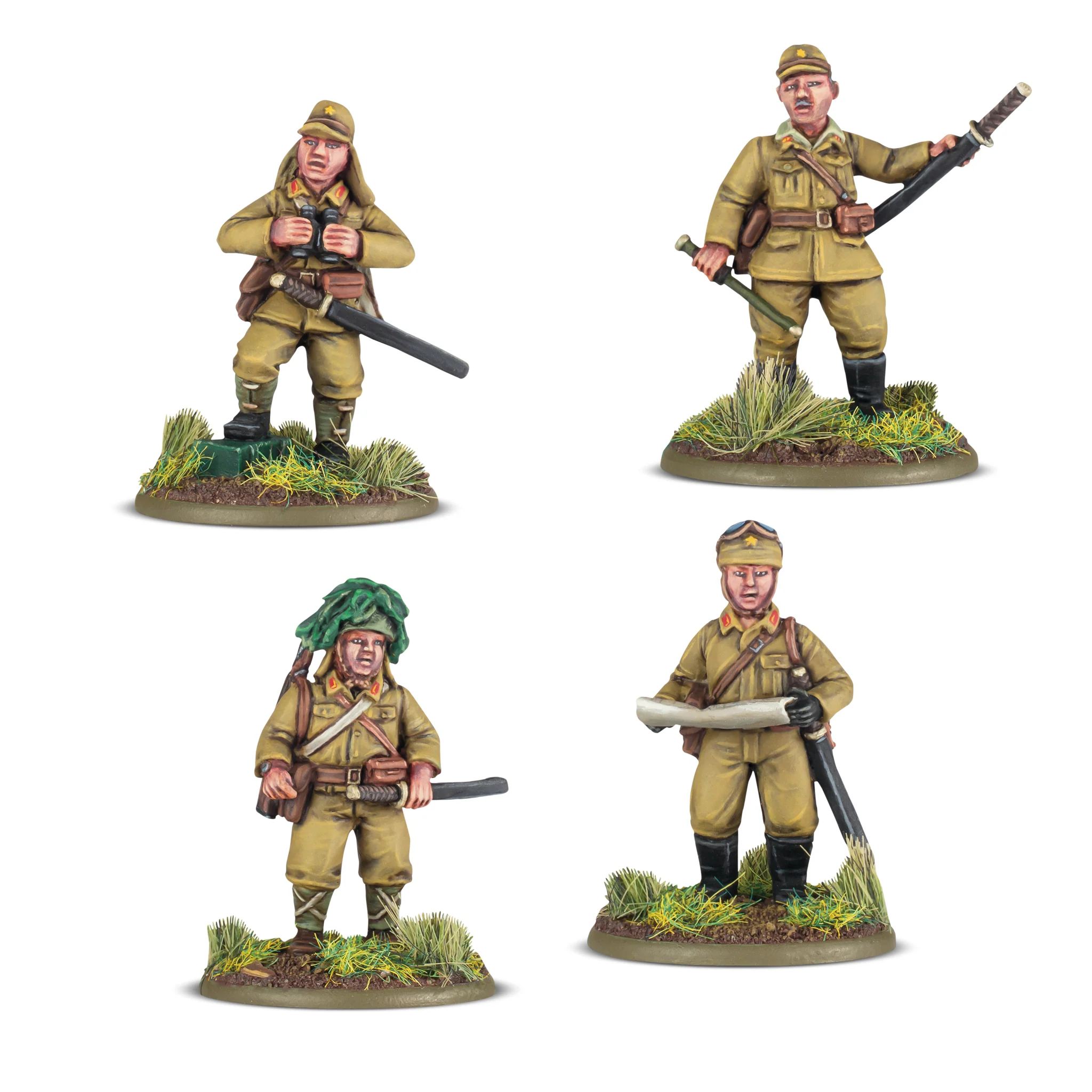 Bolt Action: Japanese - Platoon Commanders Bolt Action: Japanese - Platoon Commanders