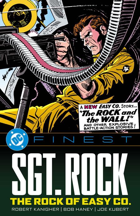 DC Finest: Sgt. Rock: The Rock of Easy Co. Tpb comic, Sgt. Rock, rock, DC, graphic novel