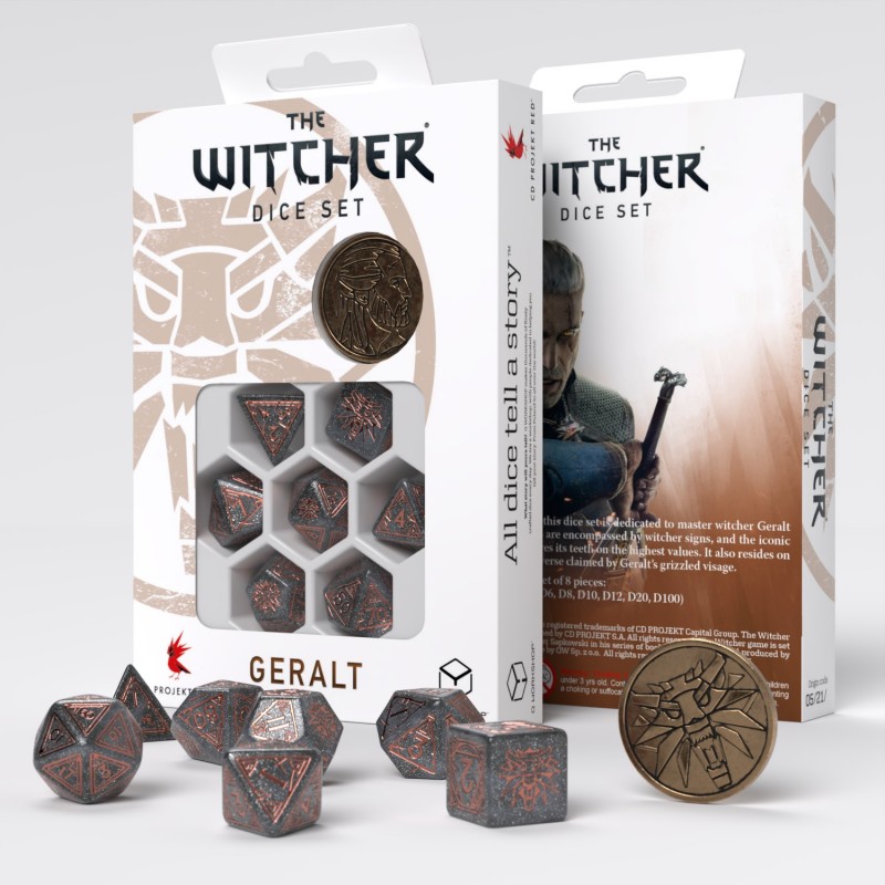 Witcher: Diceset - "Geralt - Price of Neutrality"