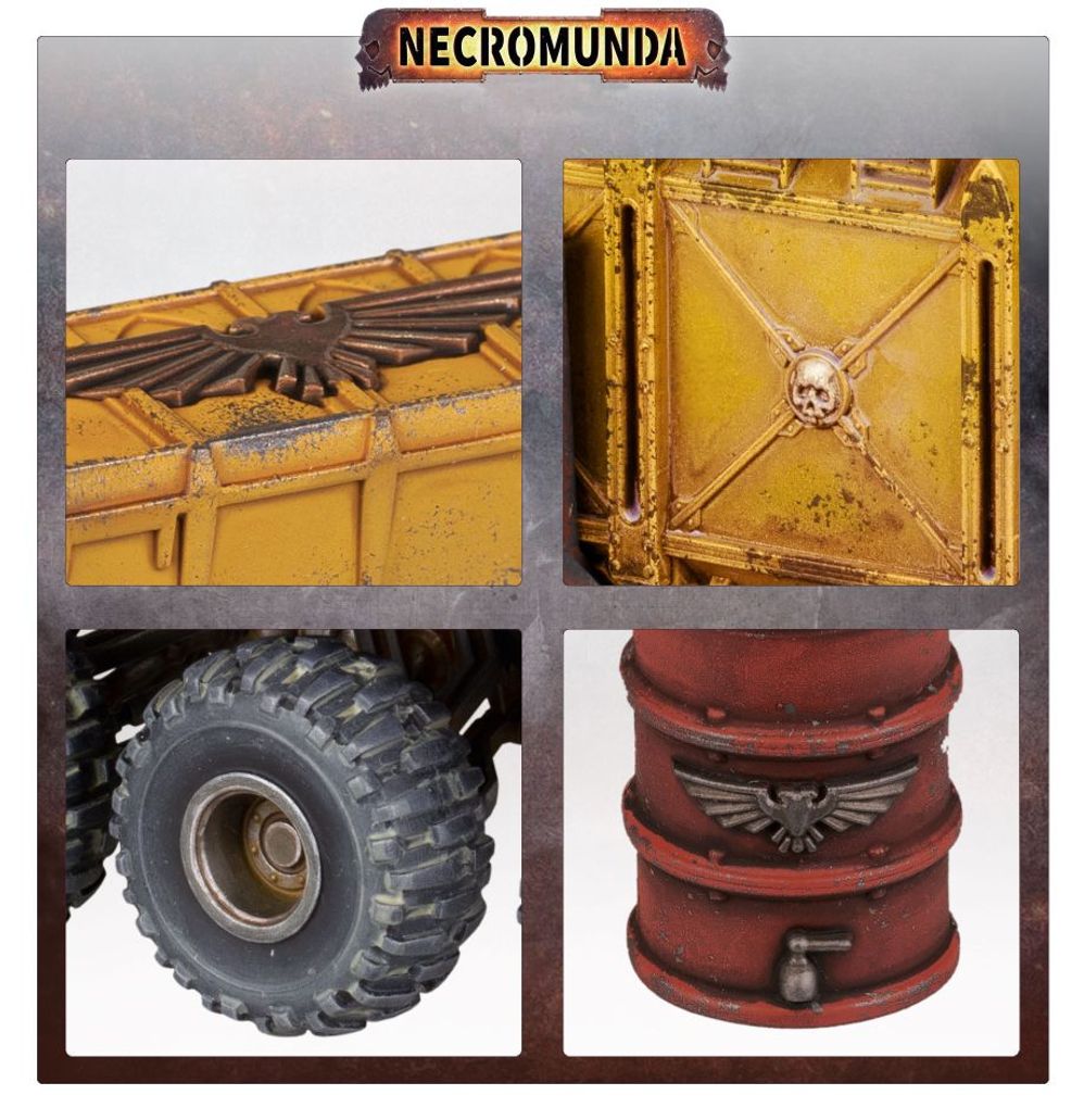 Necromunda: Cargo-8 Ridgehauler Trailer