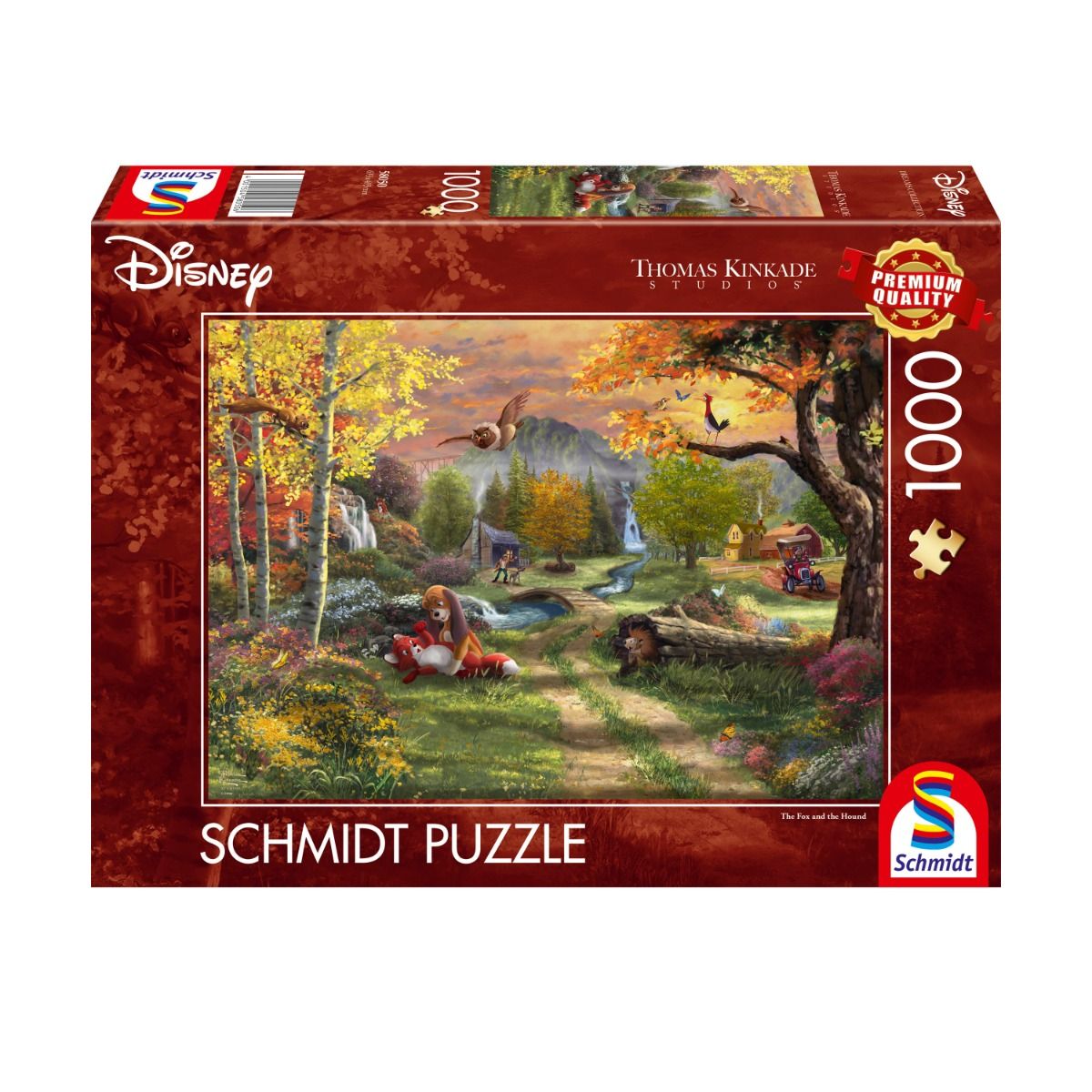 Puzzle, Schmidt Puzzle, Disney, 1000 Teile, Landschaft