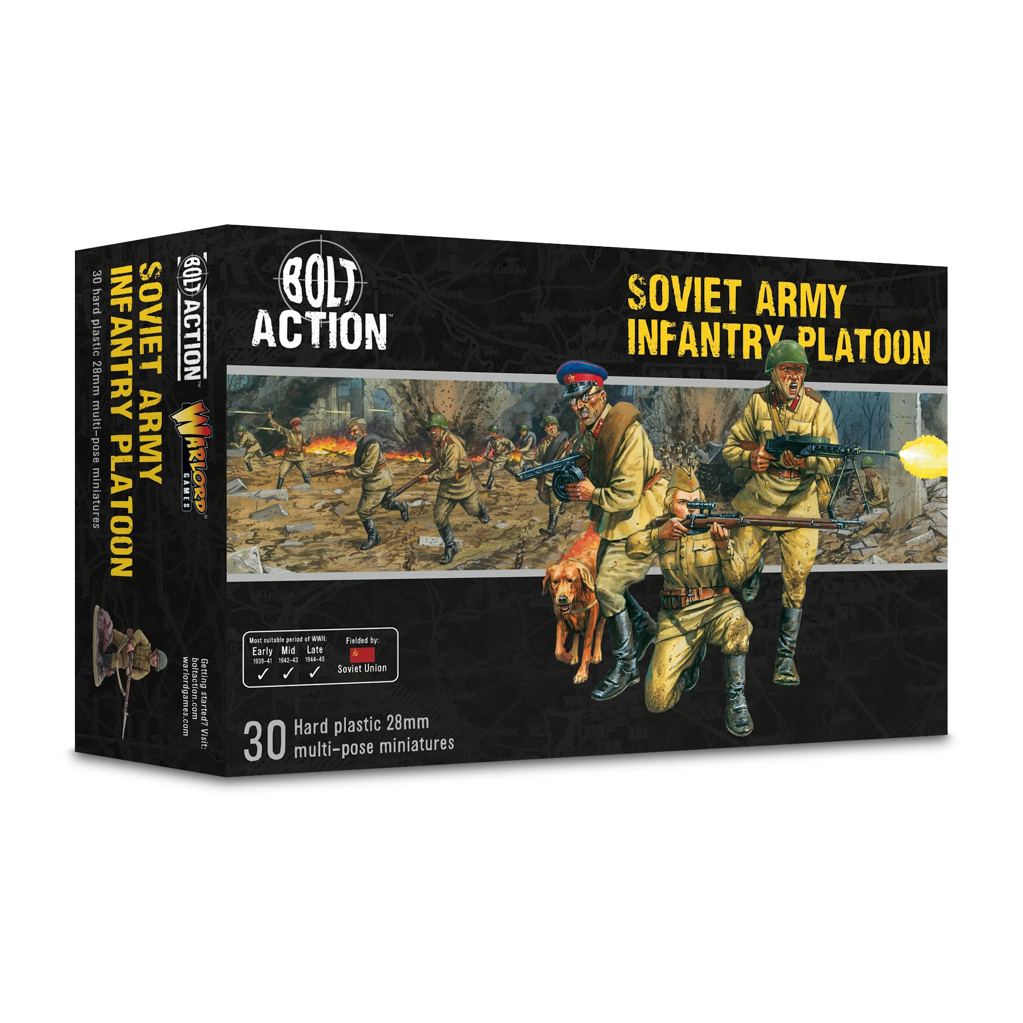 Bolt Action: Soviet - Infantry Platoon Bolt Action: Soviet - Infantry Platoon