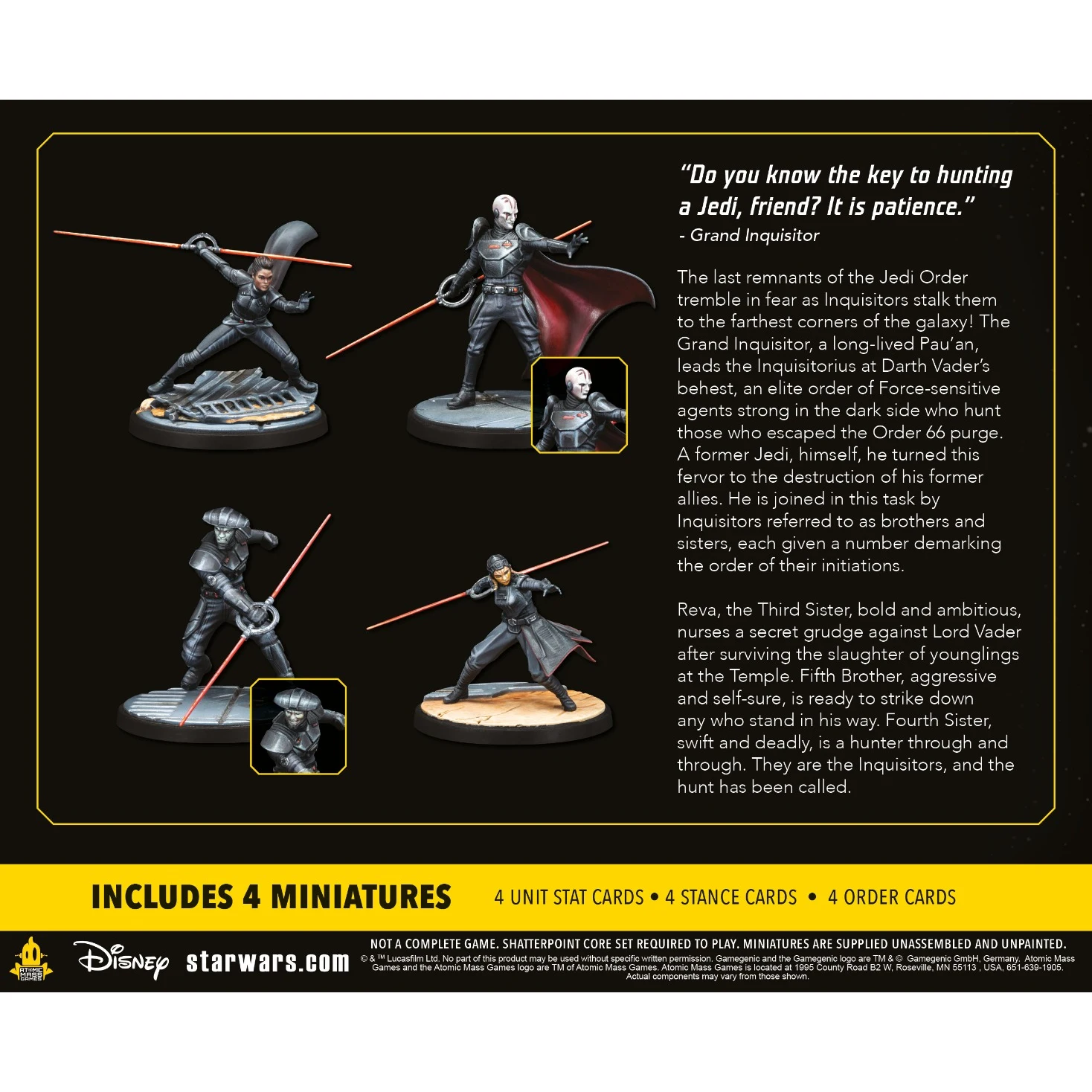 Star Wars: Shatterpoint - Jedi Hunters Squad Pack ("Jedi-Jäger") Star Wars: Shatterpoint - Jedi Hunters Squad Pack ("Jedi-Jäger")