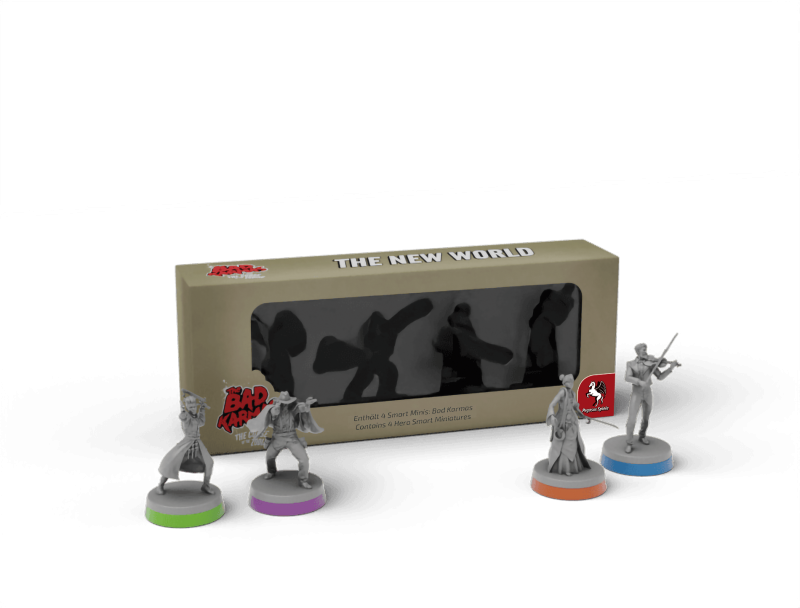 Miniaturen, Brettspiel, Figuren, Set, The New World