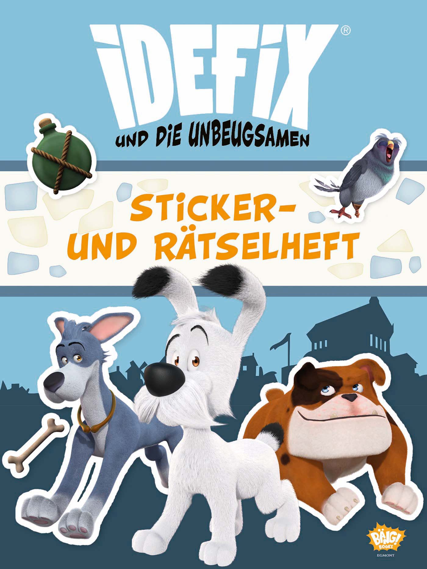 Idefix und die Unbeugsamen: Beschäftigungsbuch zum Basteln und Rätseln Mit Stickerbogen 