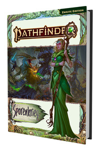 Pathfinder RSP: Abenteuerpfad - Sporenkrieg Pathfinder, Sporenknüpfer?, Grünes Gewand, Magierin, Abenteuer-Box