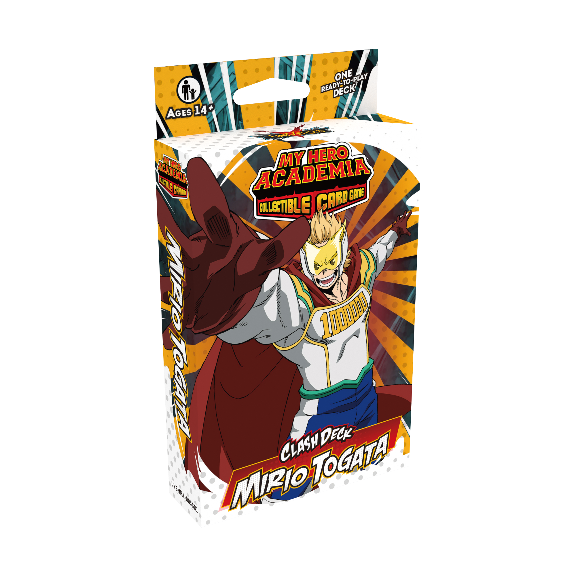 My Hero Academia CCG: Series 05 Undaunted Raid Clash Deck Mirio Togata