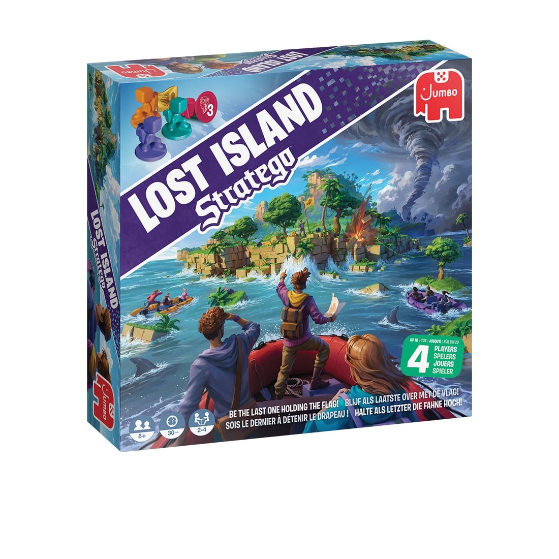 Stratego: Lost Island Gesellschaftsspiel, Brettspiel, Karten- und Würfelspiel, Lost Island, Strategiespiel