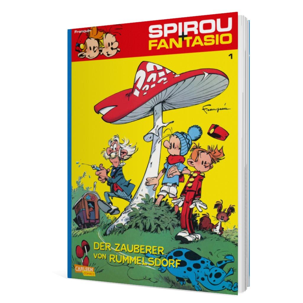 Spirou & Fantasio Bd.1: Der Zauberer von Rummelsdorf (Neuausgabe)