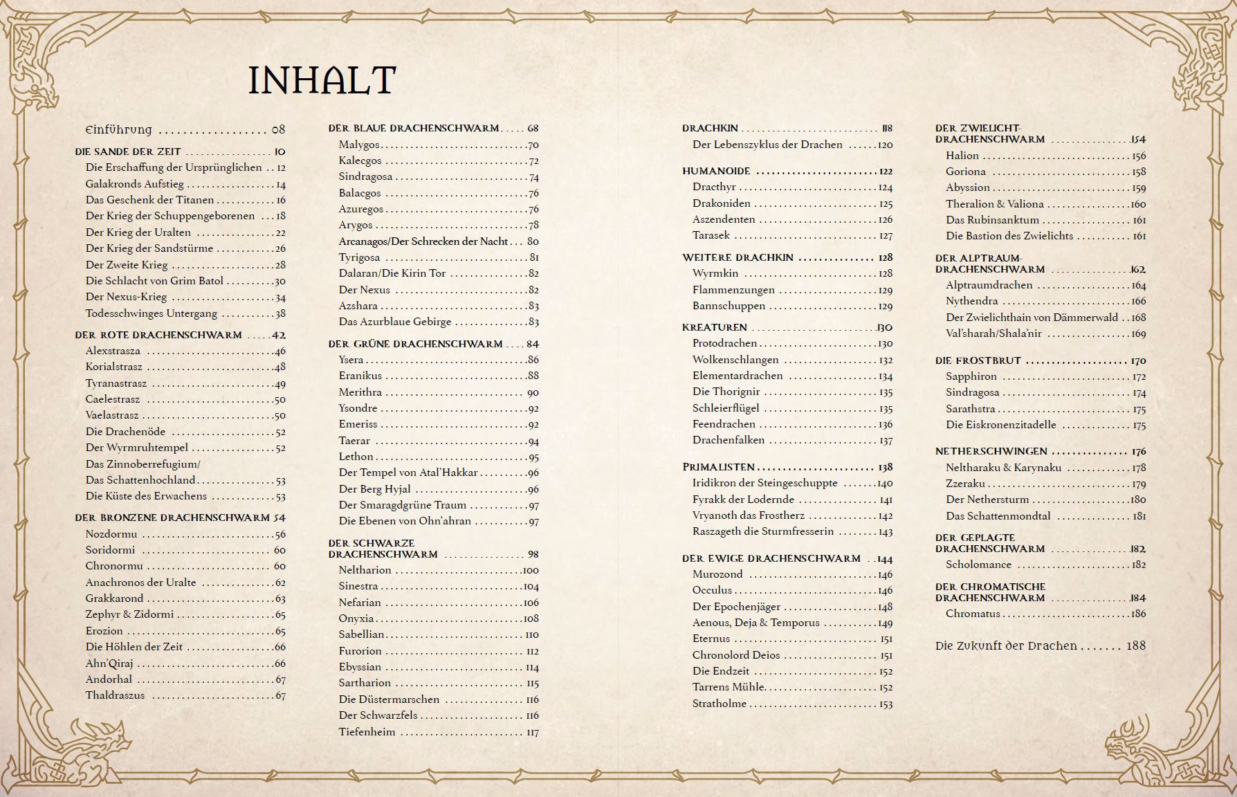 Inhaltsverzeichnis, Buch, Seiten, Verzeichnis, Index