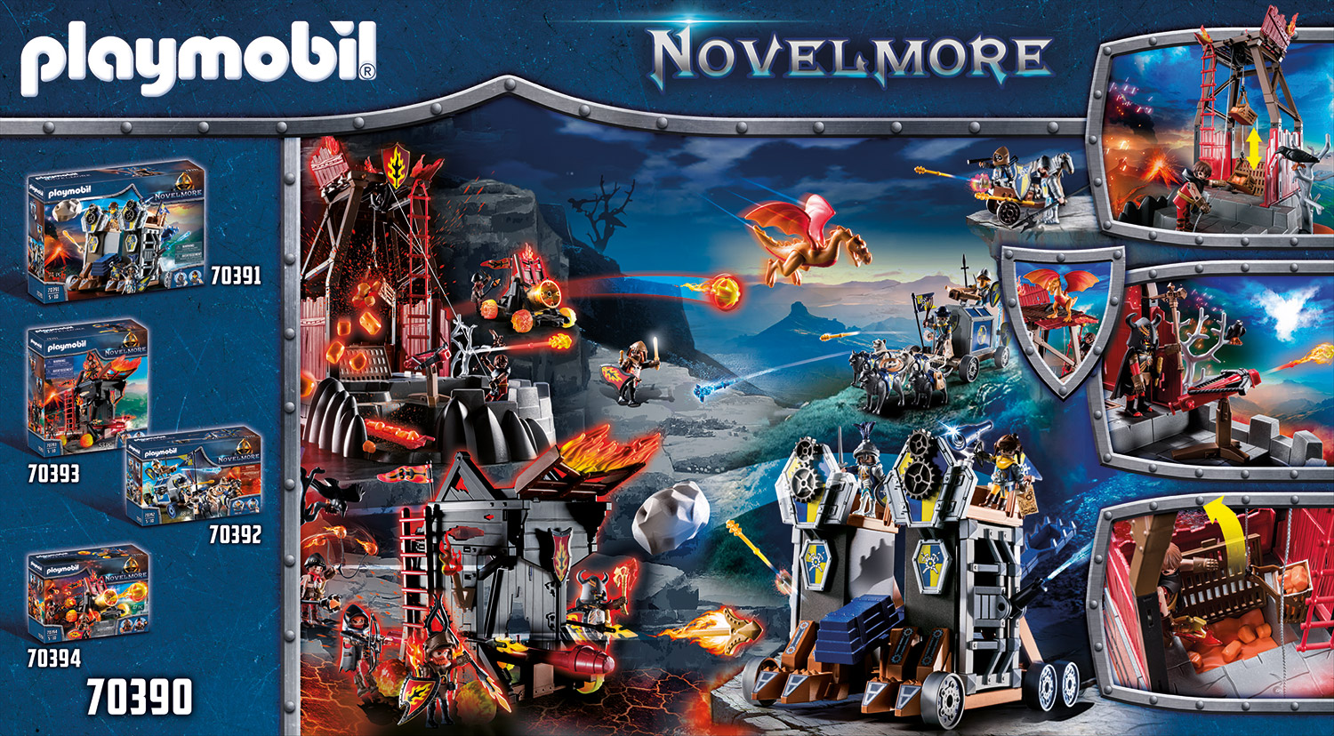 Playmobil: Novelmore - Burnham Raiders Lavamine