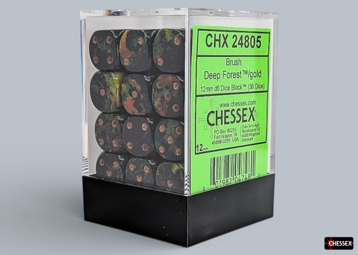 würfel, gaming-dice, 12mm, holz, transparentbox
