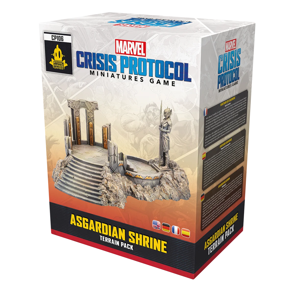 Marvel Crisis Protocol: Asgardian Shrine Terrain Pack Marvel Crisis Protocol: Asgardian Shrine Terrain Pack