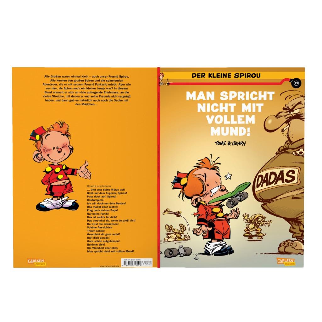 Der kleine Spirou Bd.19: Man spricht nicht mit vollem Mund !!