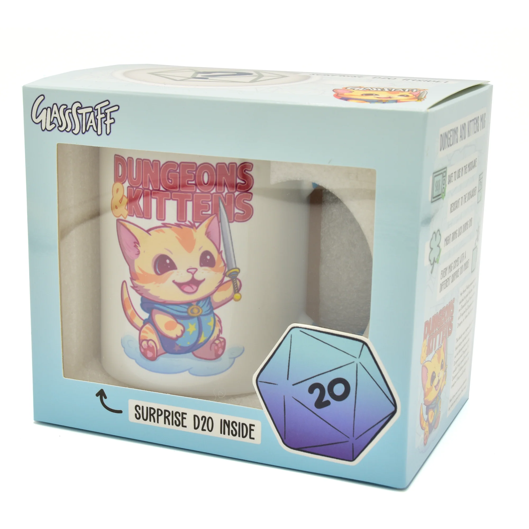 Glassstaff: Dungeon & Kittens Mug Glassstaff: Dungeon & Kittens Mug