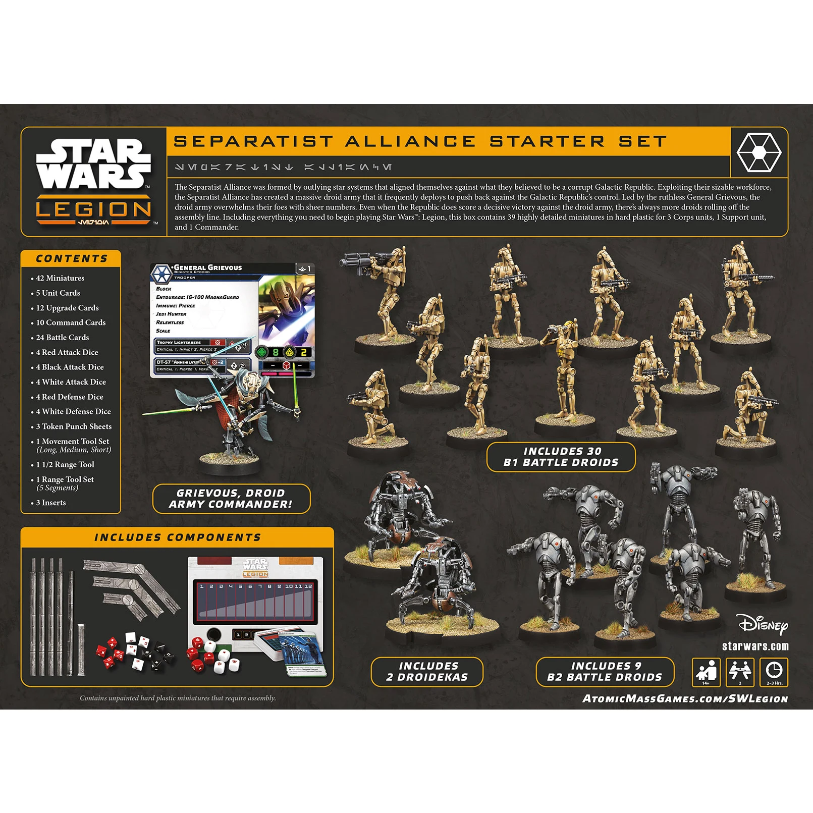 Star Wars: Legion - Starter Set Separatist Alliance (multilingual)