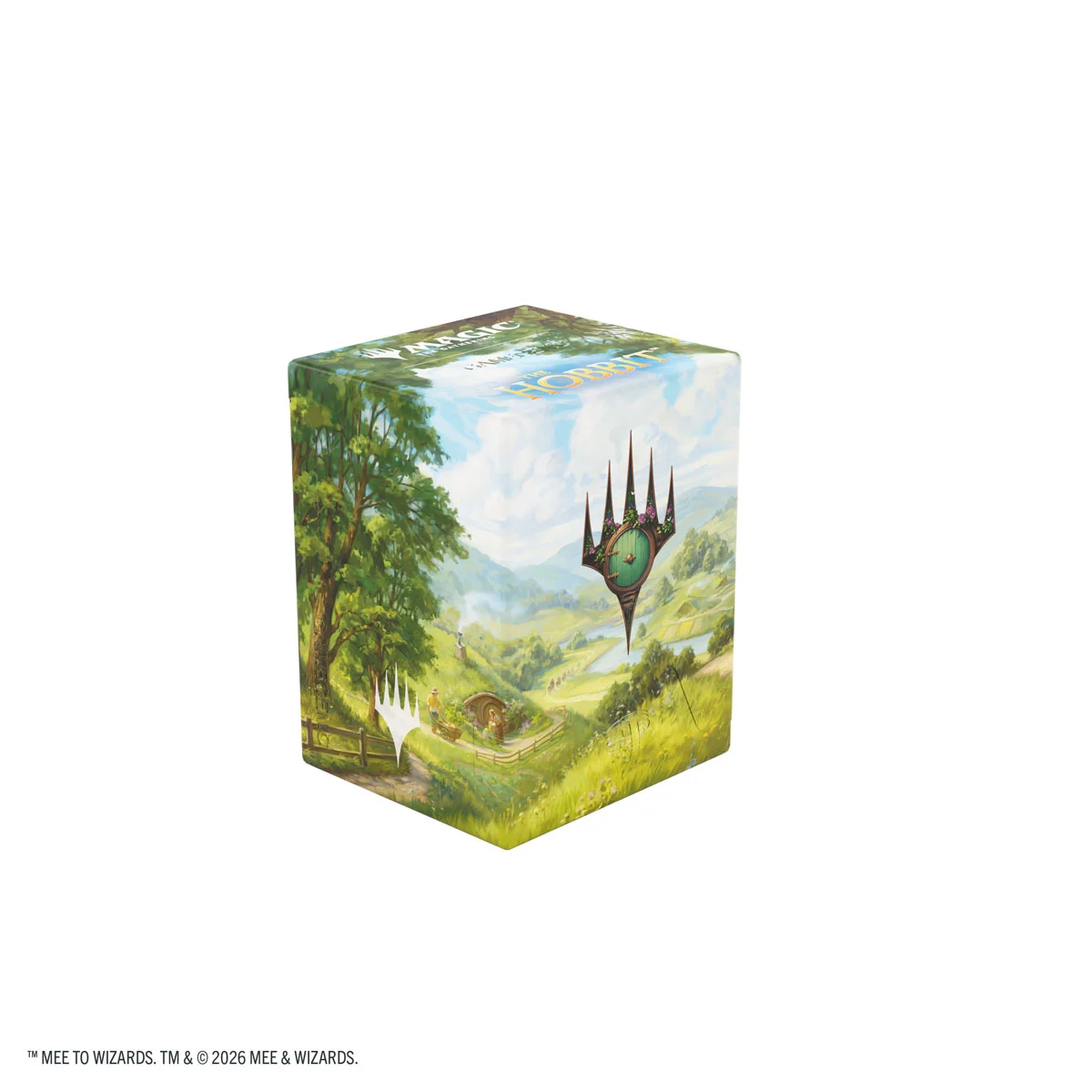 Gamegenic: Magic The Hobbit Bastion 80+ XL - The Shire Magie, Trading Card Box, Hobbit, Landschaft, Zauberer