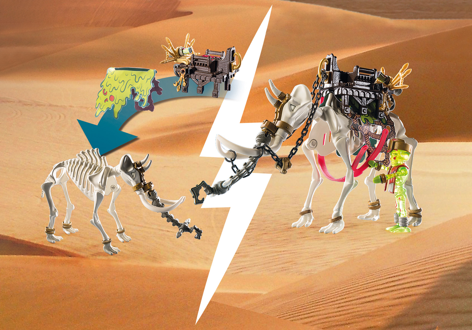 Playmobil: Novelmore - Sal'ahari Sands Mammut Attacke Playmobil: Novelmore - Sal'ahari Sands Mammut Attacke