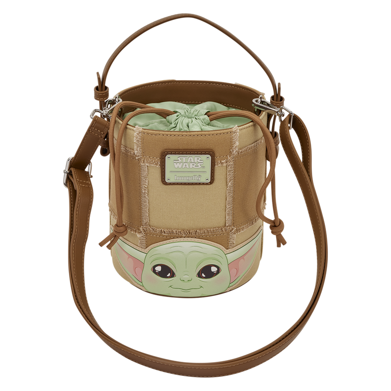 Star Wars, Babytasche, Bucket-Tasche, Grüner Kopffigur, Drawstring-Beutel