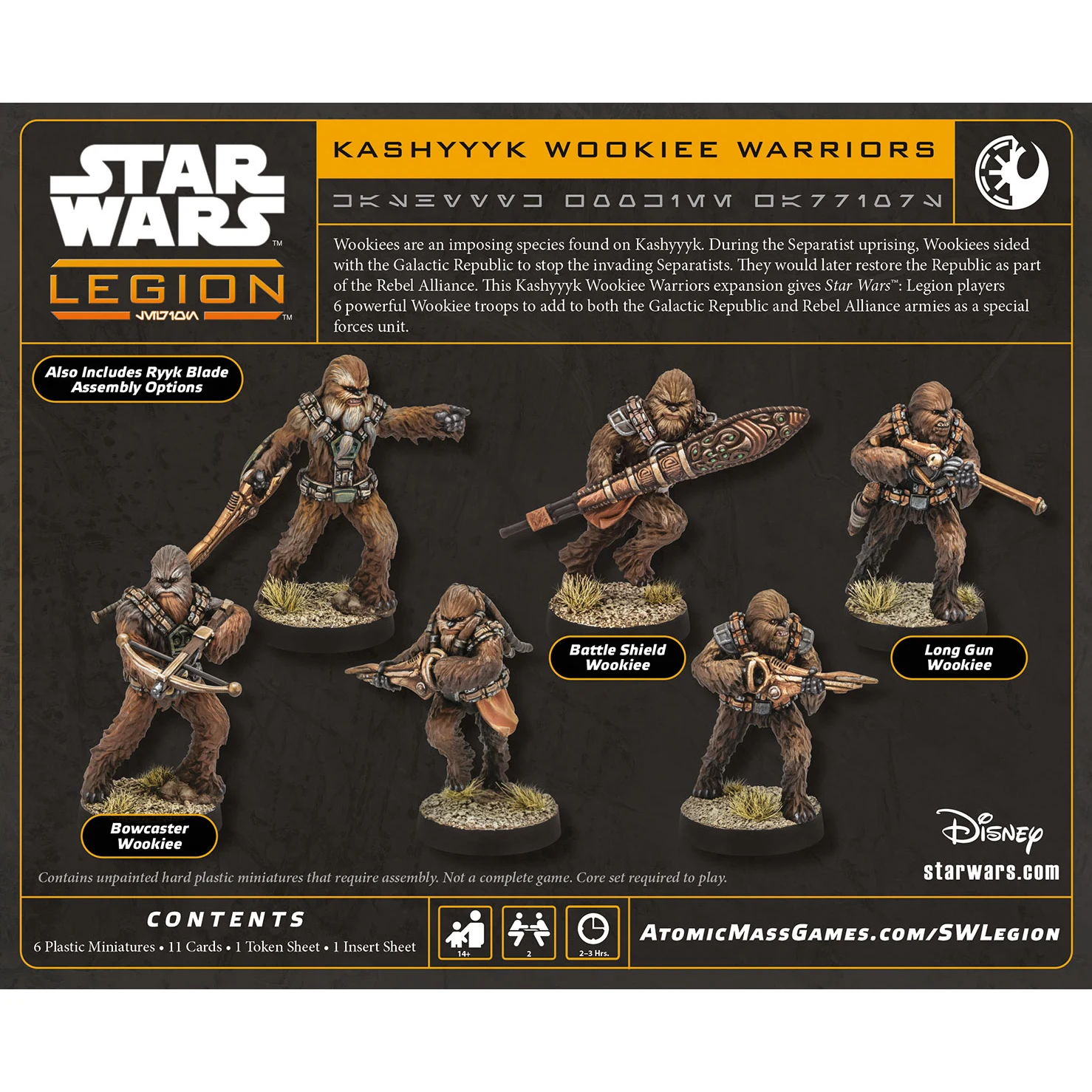 Star Wars: Legion - Kashyyyk Wookie Warriors Star Wars: Legion - Kashyyyk Wookie Warriors