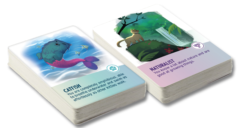 Magical Kitties Save the Day RPG: Kitty Power Cards