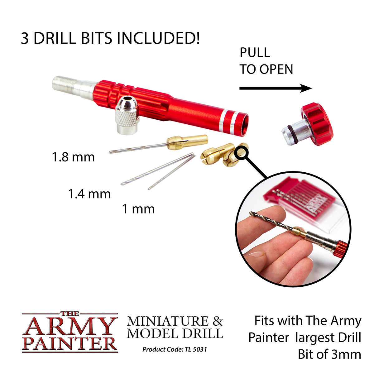 Army Painter: Tool - Miniatures & Model Drill Army Painter: Tool - Miniatures & Model Drill