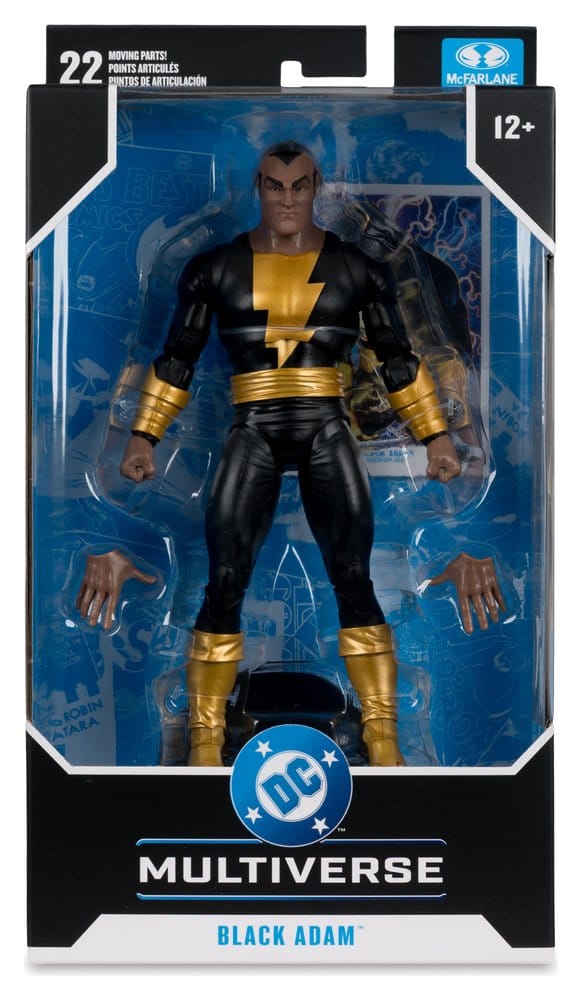 DC Multiverse AF: Black Adam (Modern Age) 18cm Figur, Actionfigur, DC Comics, Black Adam, Multiverse