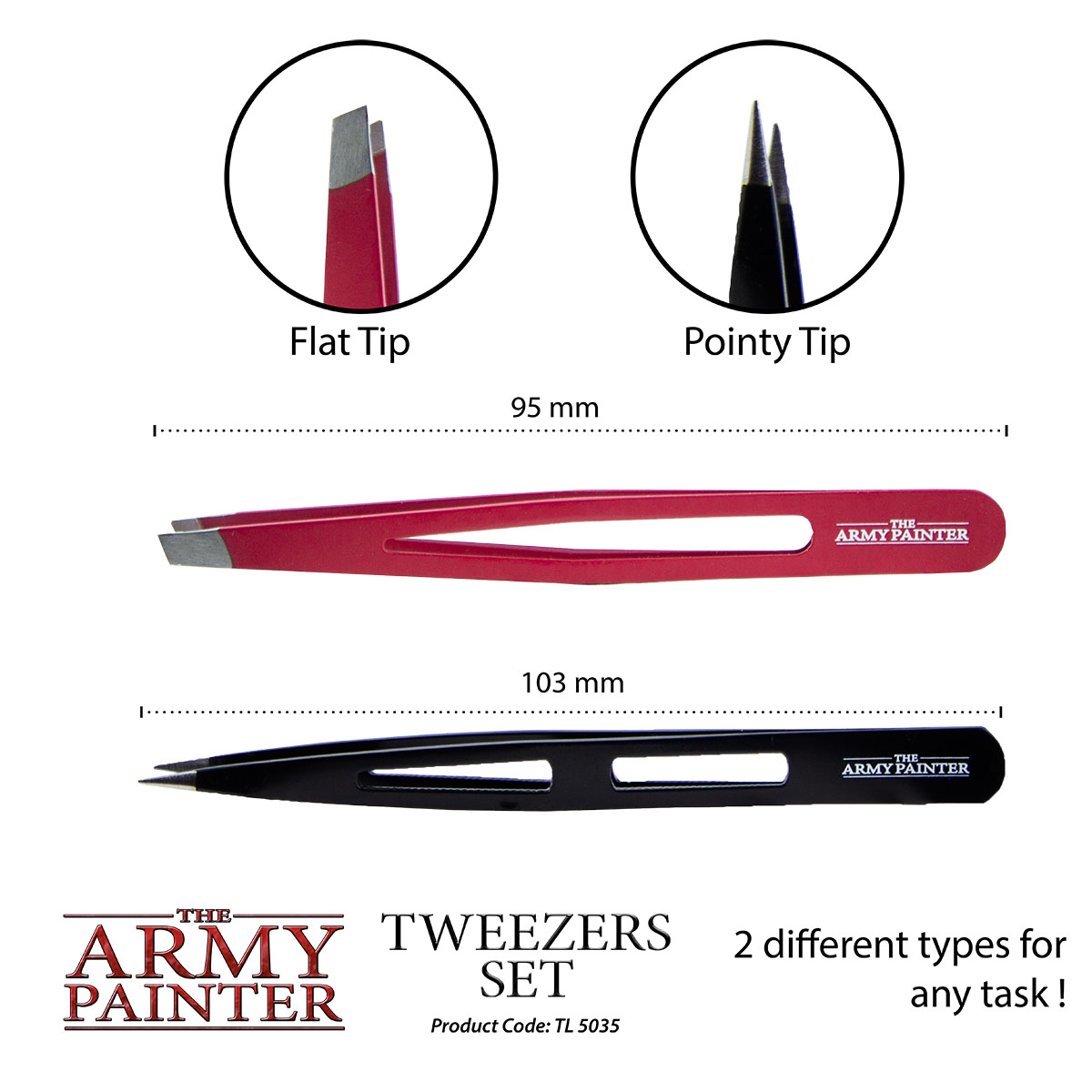 Army Painter: Tool - Tweezers (pinzetten) Army Painter: Tool - Tweezers (pinzetten)