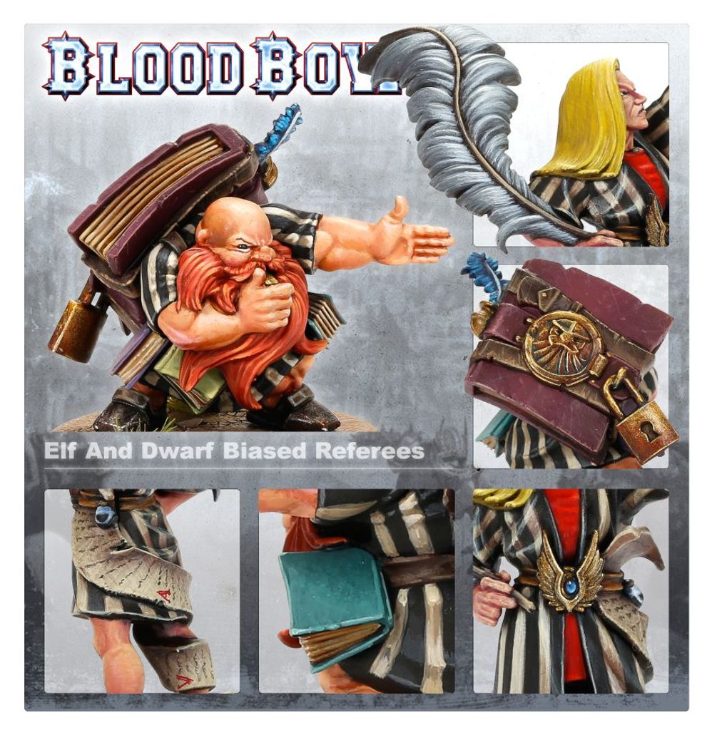 Blood Bowl: Elf and Dwarf Referees