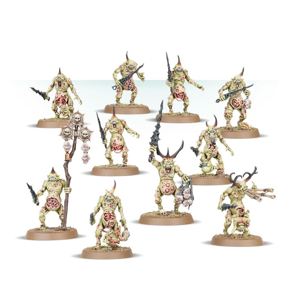 Warhammer: Maggotkin of Nurgle - Plaguebearers Warhammer: Maggotkin of Nurgle - Plaguebearers