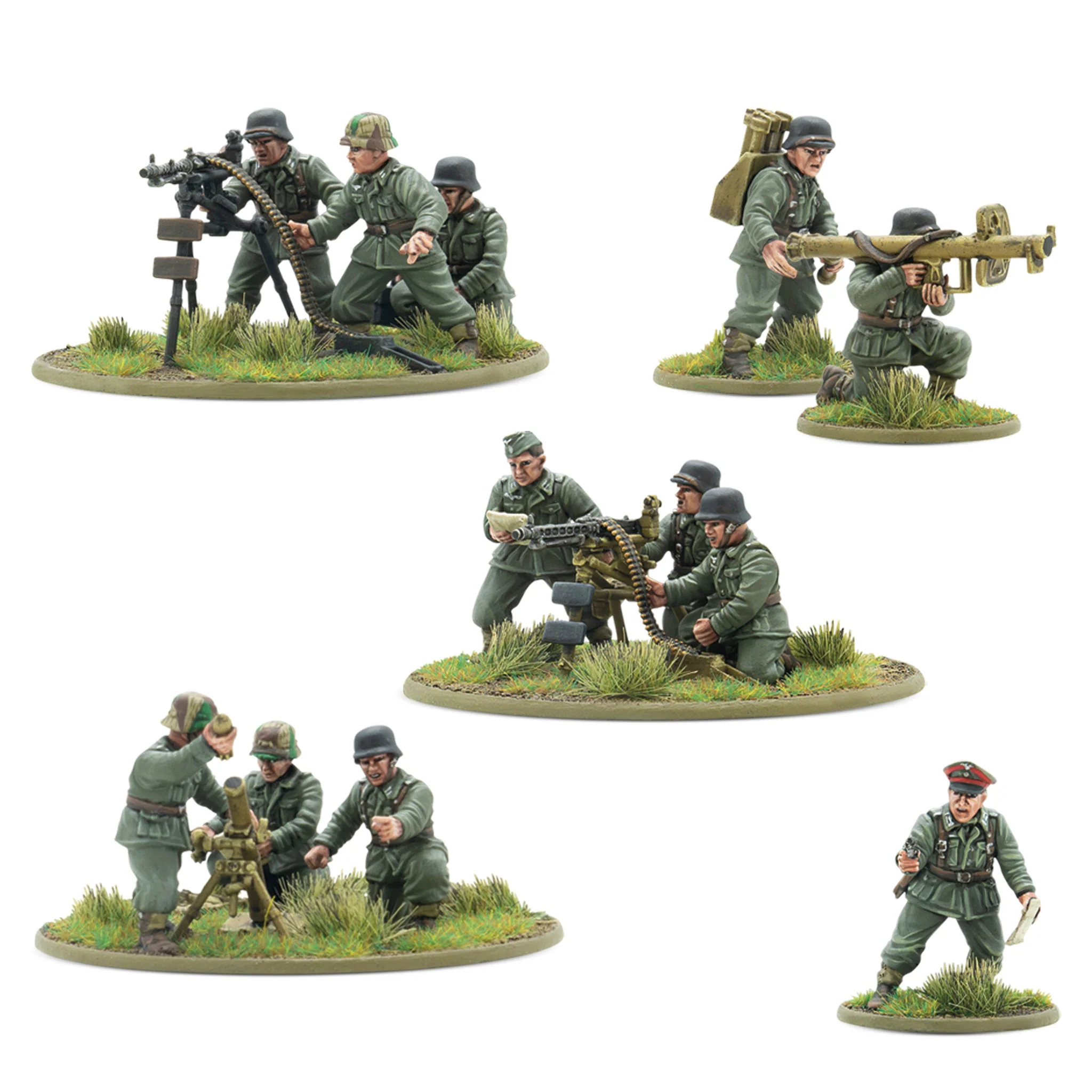 Bolt Action: German - Heer Heavy weapons platoon Bolt Action: German - Heer Heavy weapons platoon