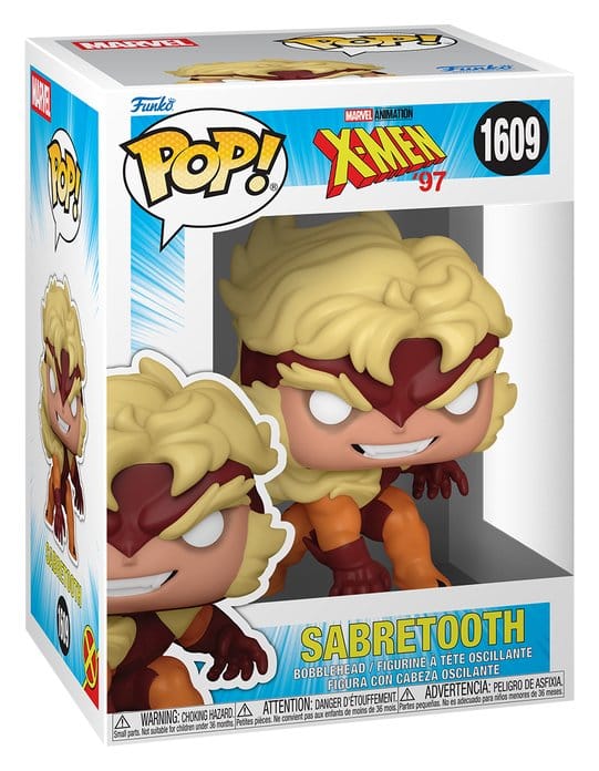 X-Men, Sabretooth, action figure, vinyl, orange