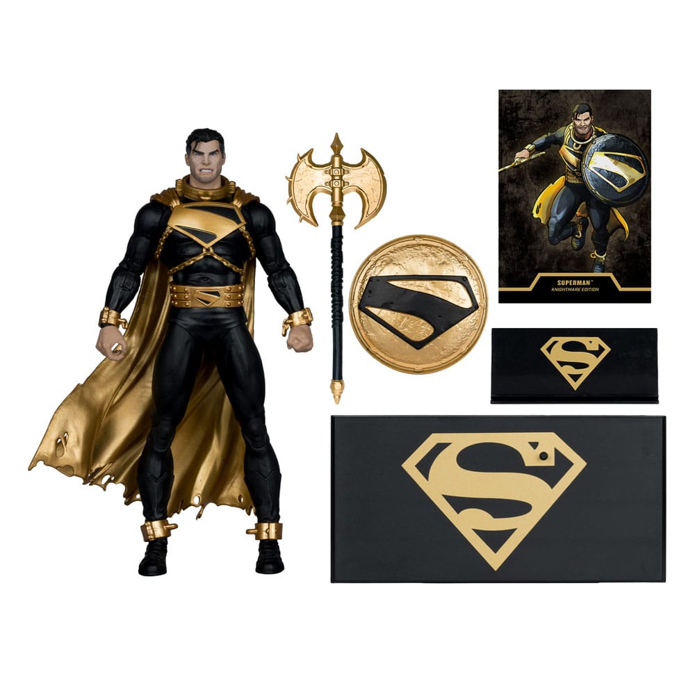 DC Multiverse AF: Superman Knightmare Edition (Future State) Gold Label 18cm Erwachsener, Männlich, Mann, Person, Kostüm