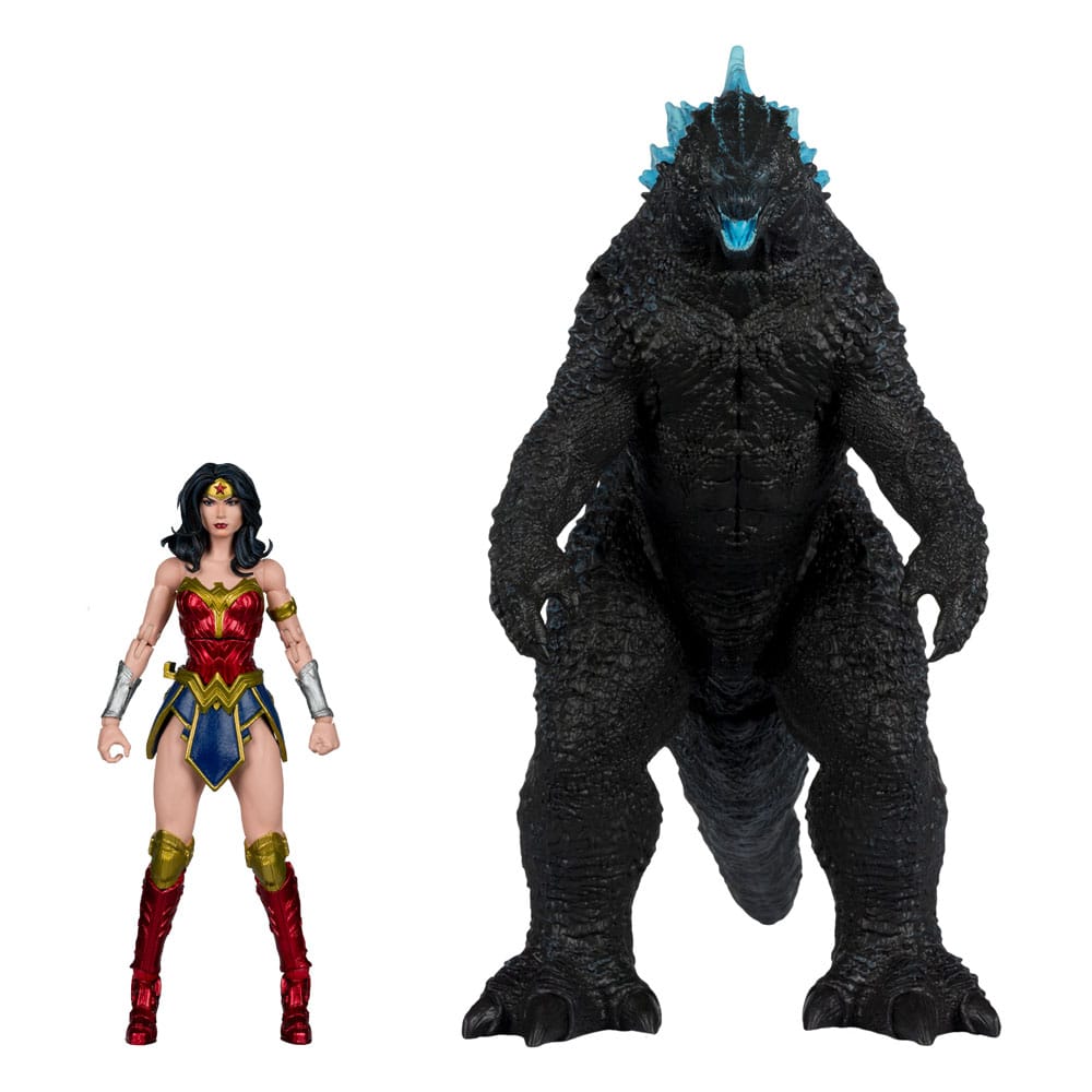 DC Multiverse AF: Wonder Woman vs. Godzilla Atomic Blast (Monsterverse) 18cm kostüm, Person, Erwachsener, Weiblich, Frau