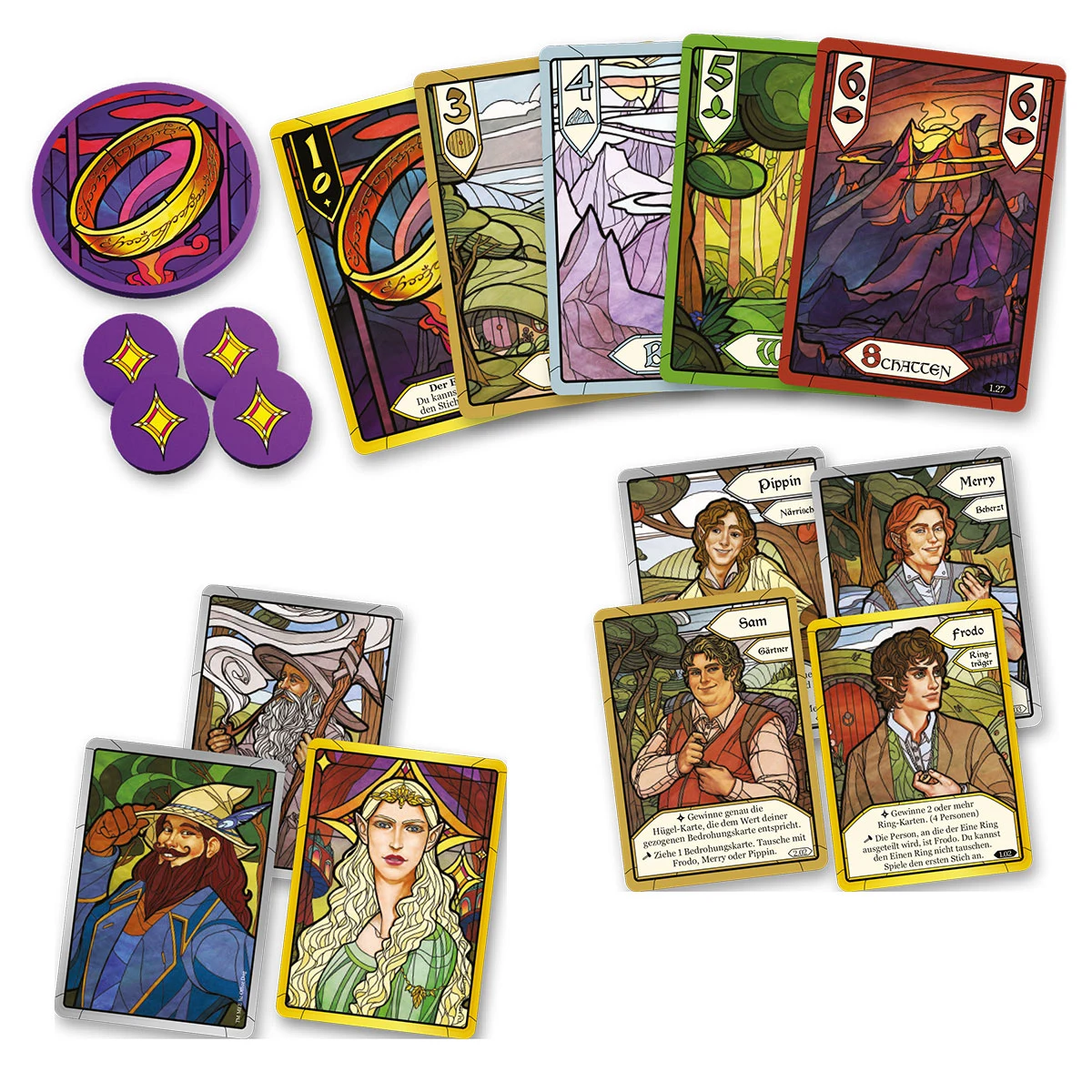 Herr der Ringe: Die Gefährten - Das Stichspiel Herr der Ringe: Die Gefährten - Das Stichspiel