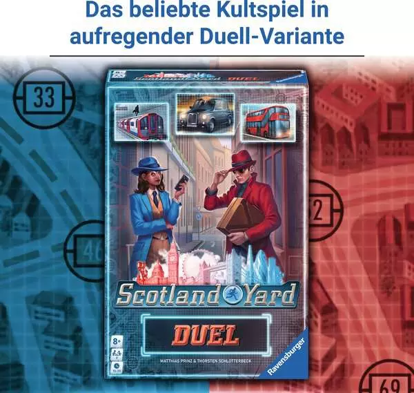 Kartenspiel, Duell, Scotland Yard, Brettspiel, Karten-/Kartenspiel