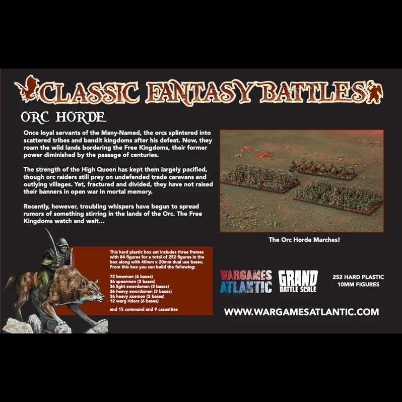 Wargames Atlantic: Orc Horde Wargames Atlantic: Orc Horde